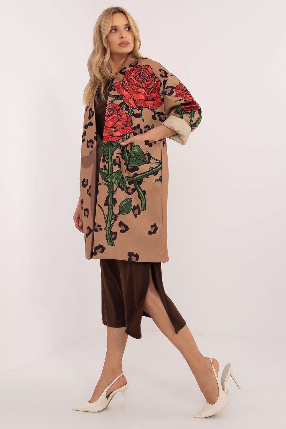 Rose transitional coat