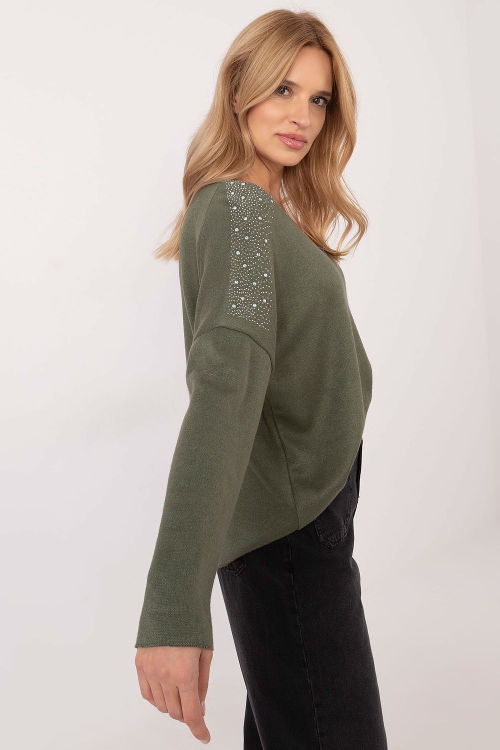 Rhinestone jumper